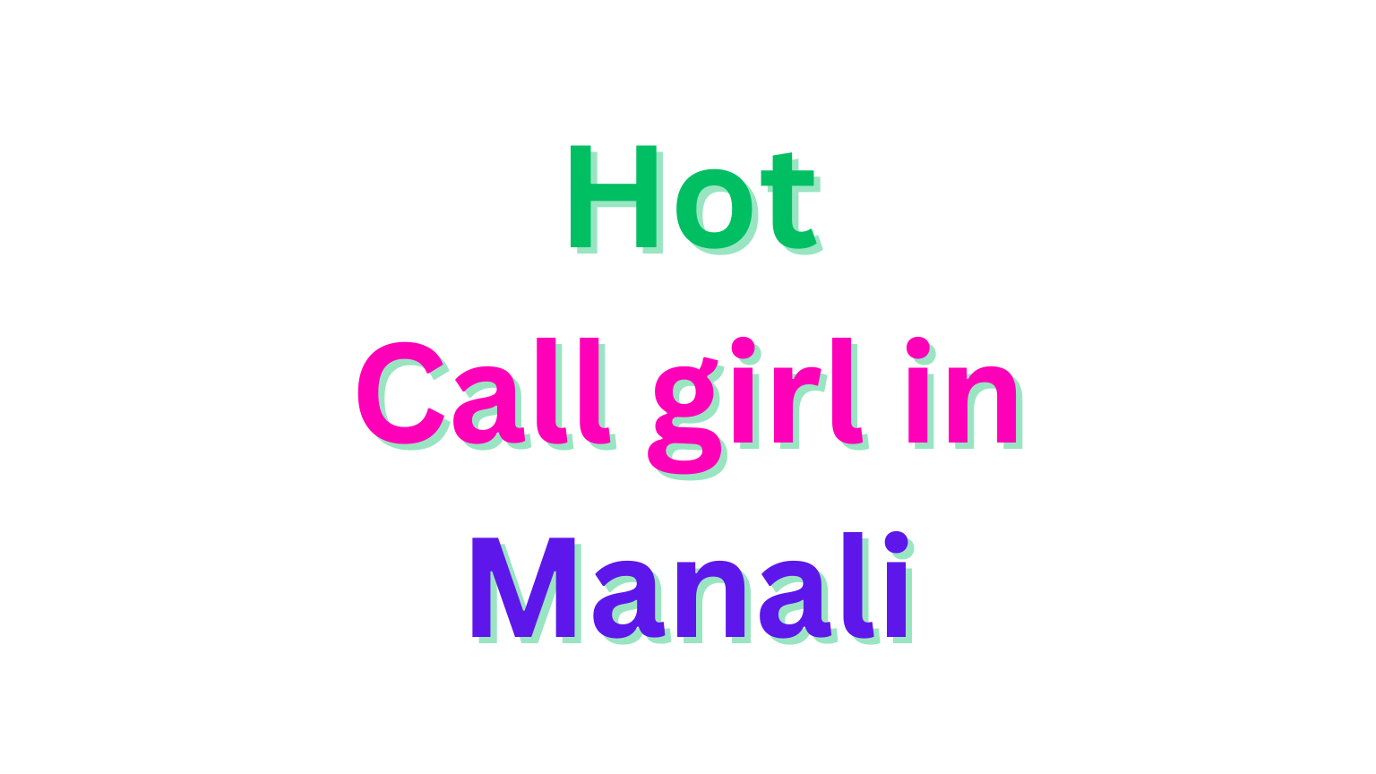 Call girls in Manali