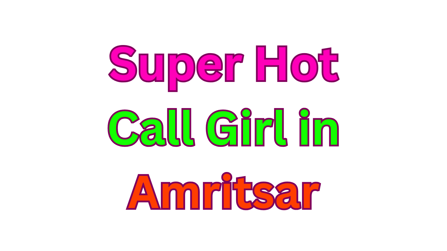 Call Girl in Amritsar