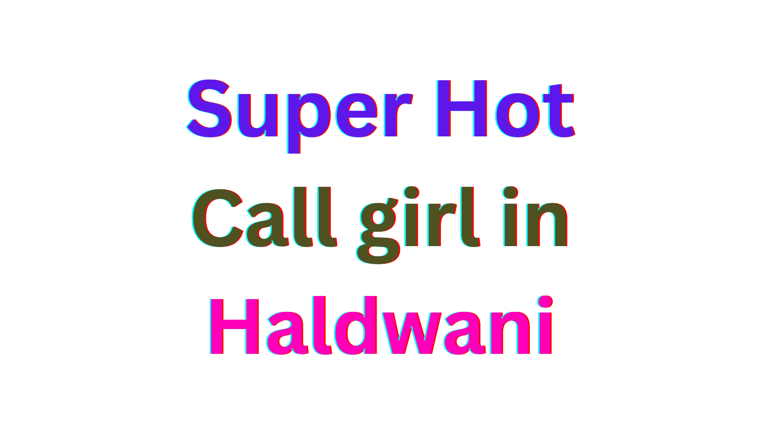 Call Girl in Haldwani