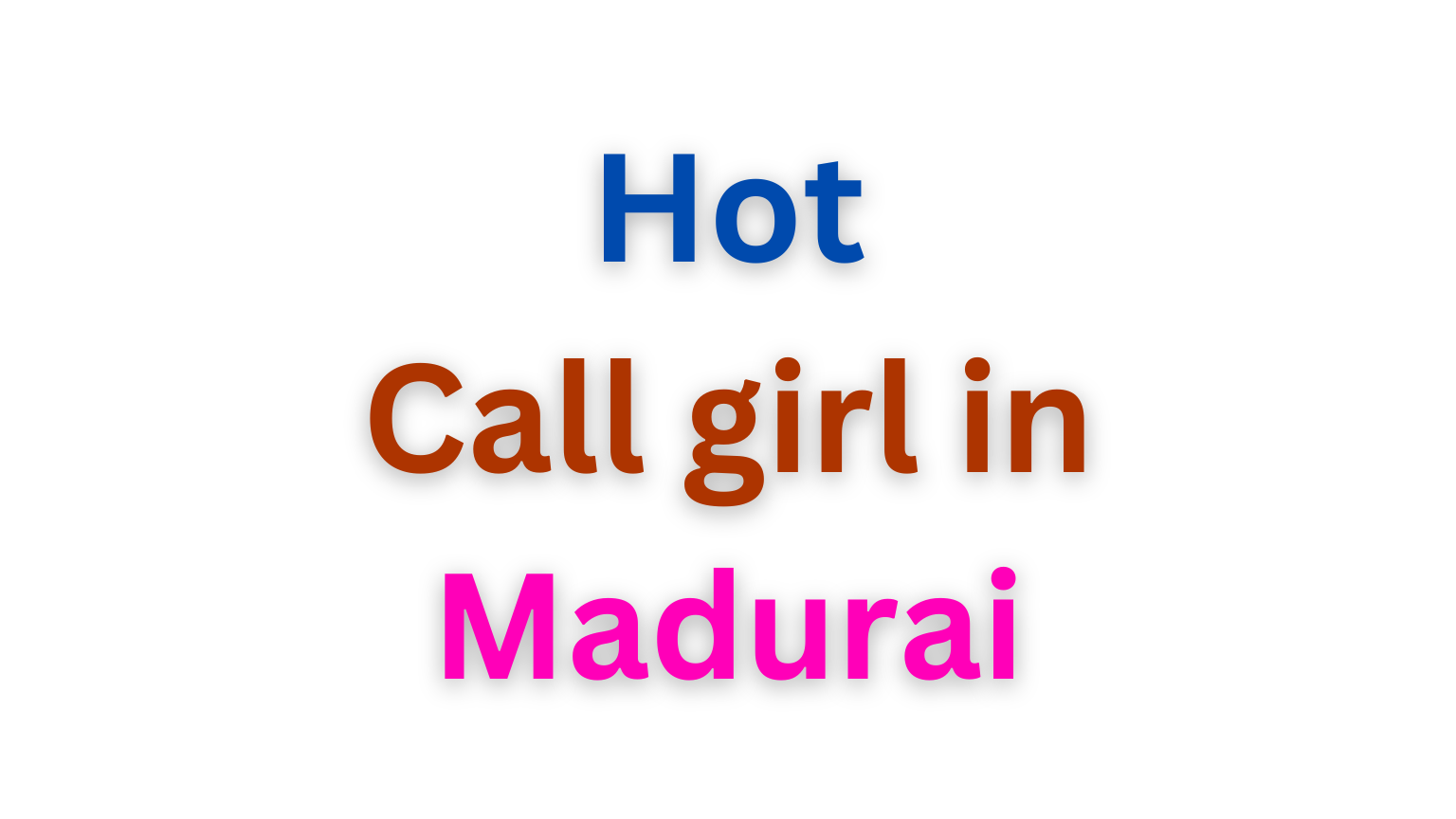 Call Girl in Madurai