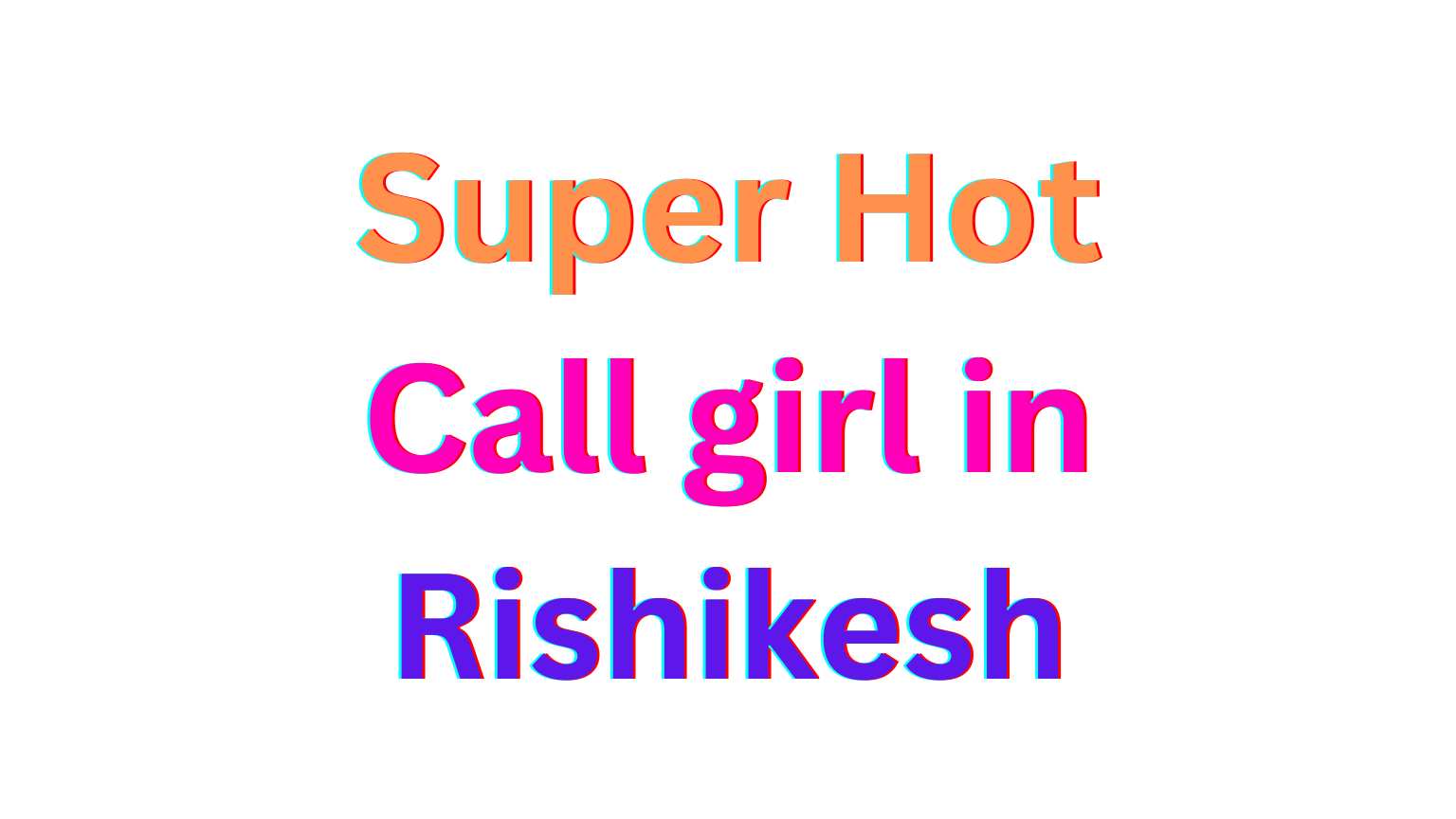 Call Girl in Rishikesh